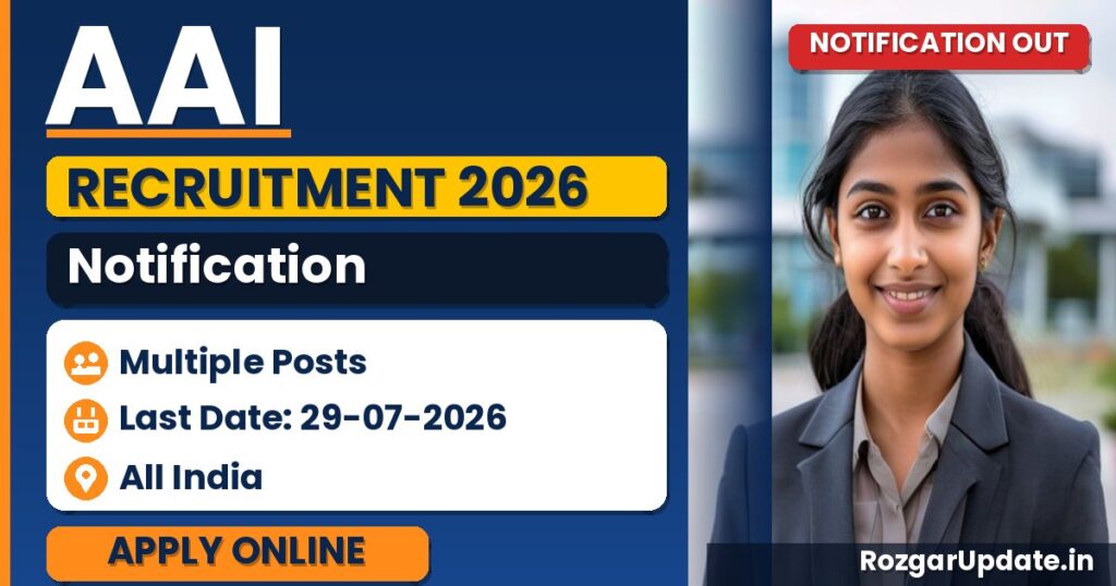 AAI Recruitment 2026 - banner image