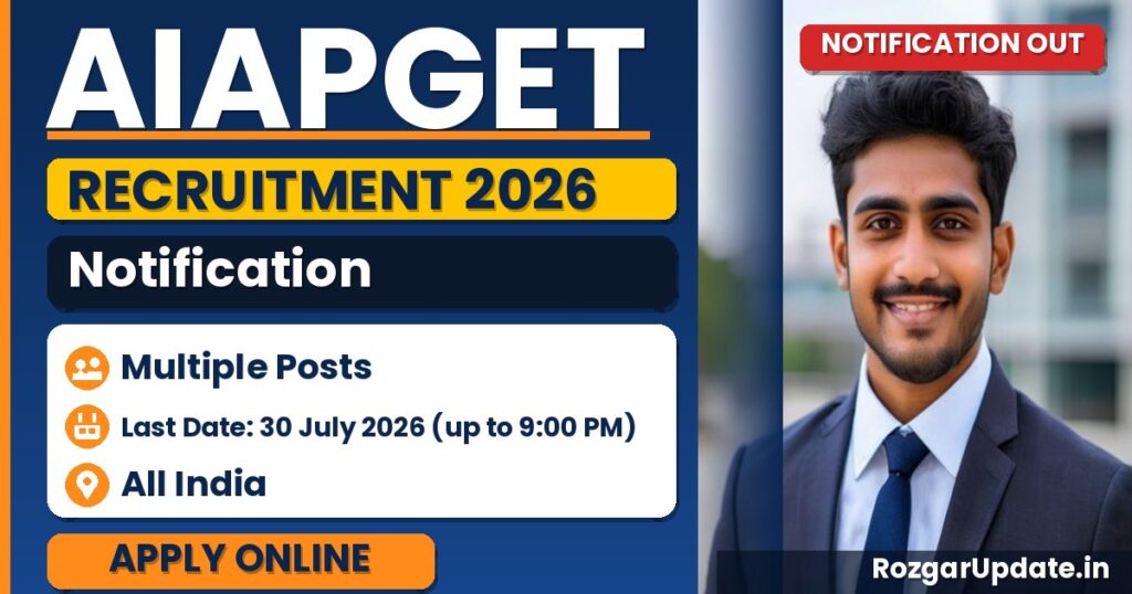 AIAPGET 2026 Notification - banner image