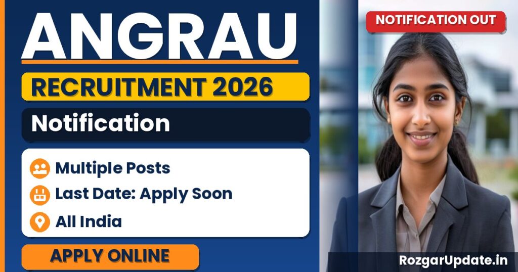ANGRAU Recruitment 2026 - banner image