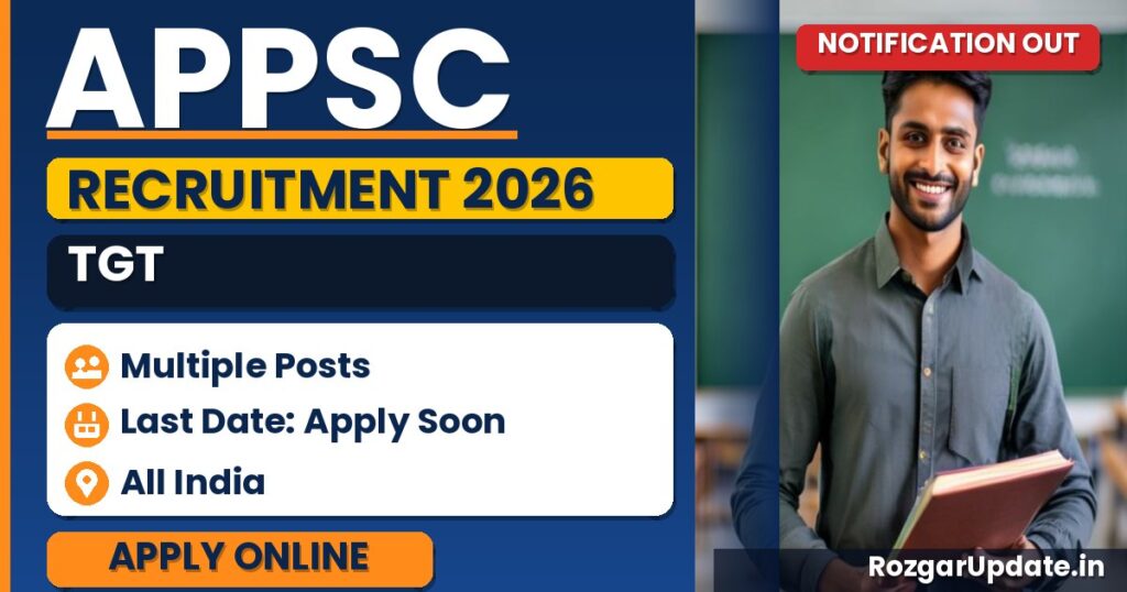 APPSC TGT Admit Card 2026 Out – Download Link - banner image