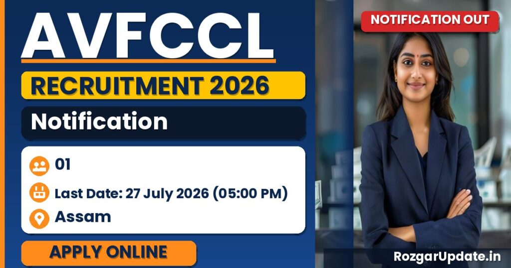 AVFCCL Recruitment 2026: Apply Online for Chief Financial Officer (CFO) Vacancy | Last Date 27 July - banner image