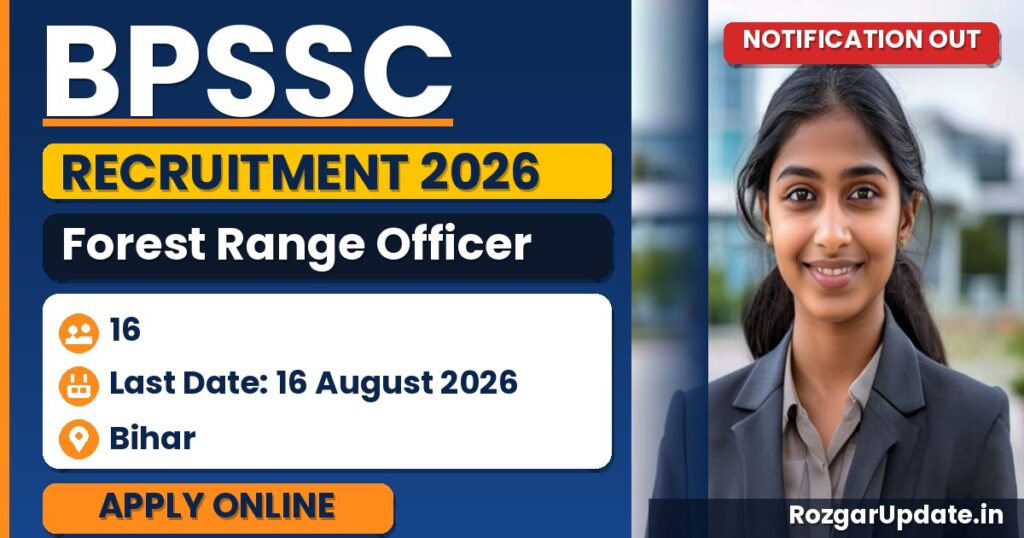 BPSSC Forest Range Officer Recruitment 2026 - banner image