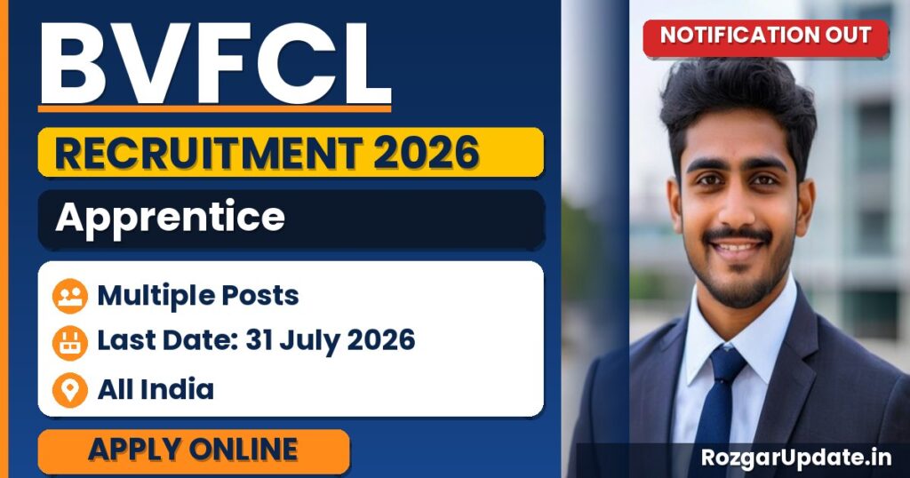 BVFCL Apprentice Recruitment 2026 - banner image