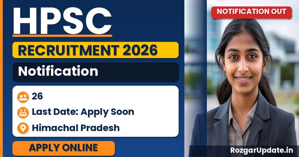 HPSC Recruitment 2026 - banner image