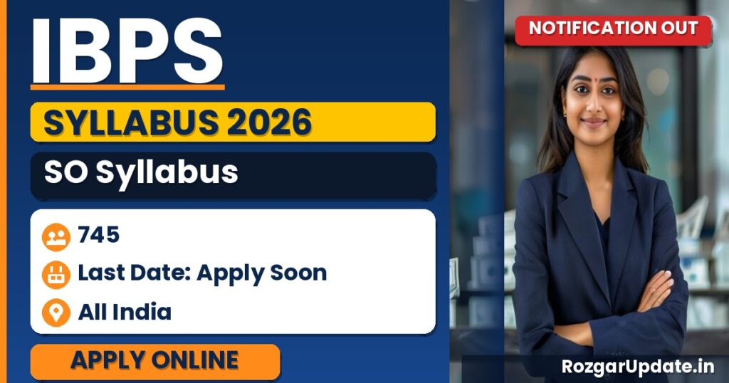 IBPS SO Syllabus 2026 - banner image