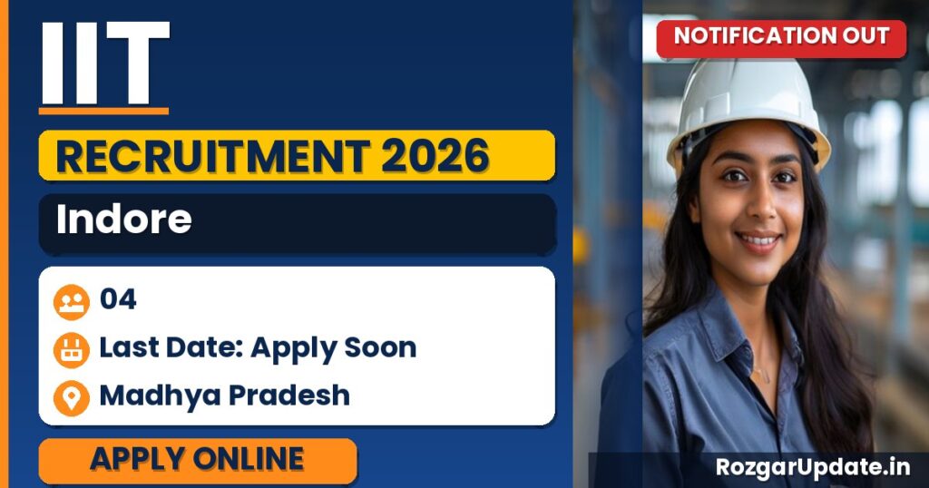 IIT Indore Recruitment 2026 - banner image