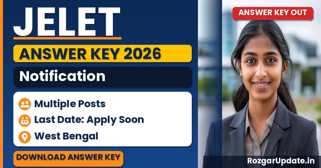 JELET Answer Key 2026 (Out) - banner image