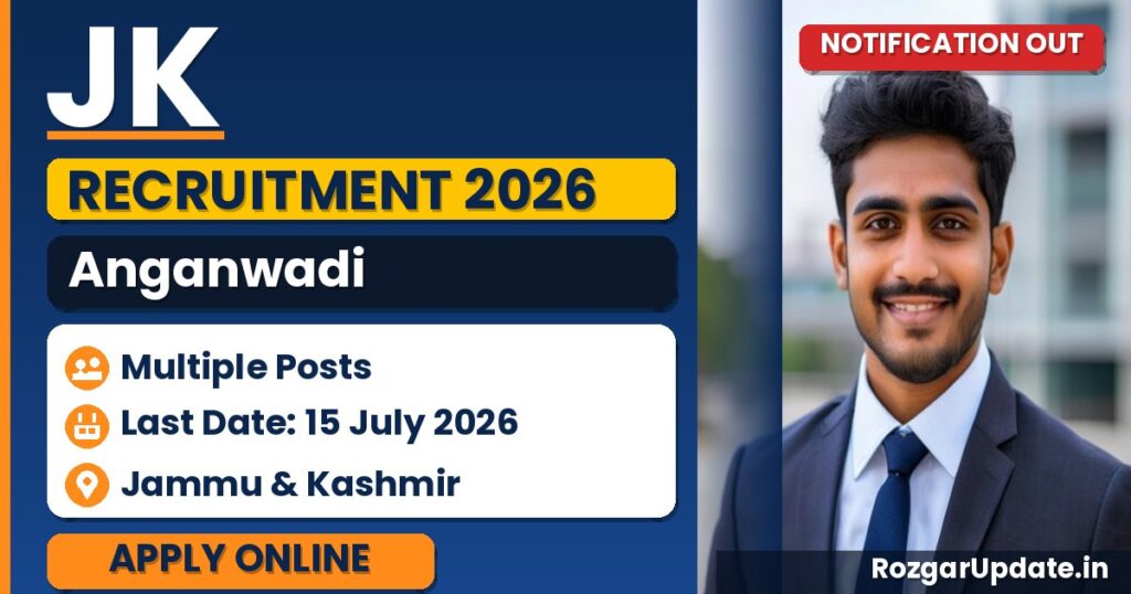 JK Anganwadi Recruitment 2026 - banner image