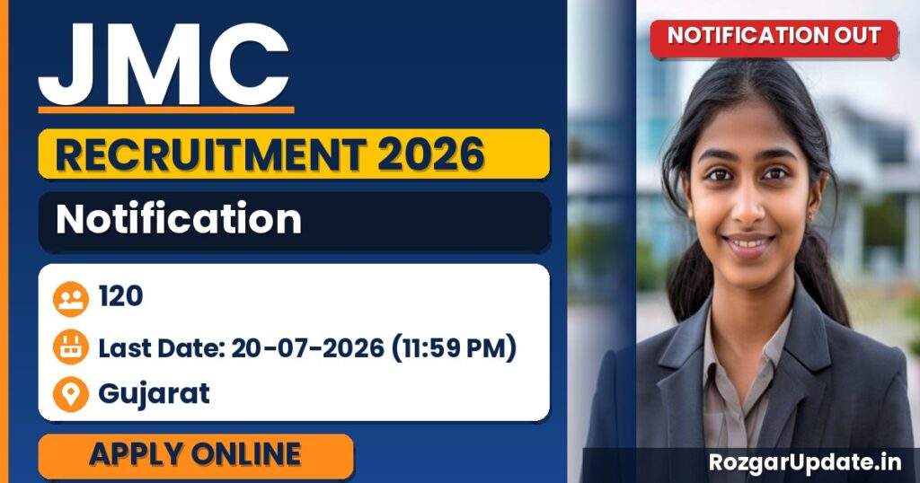 JMC Recruitment 2026 (Short Notice) - banner image
