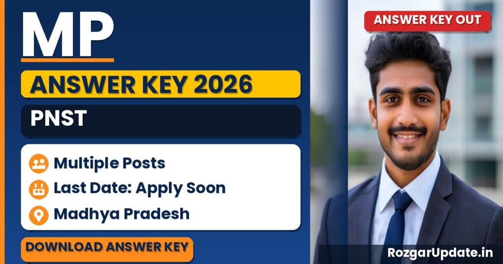 MP PNST Answer Key 2026 Out at esb.mp.gov.in - banner image