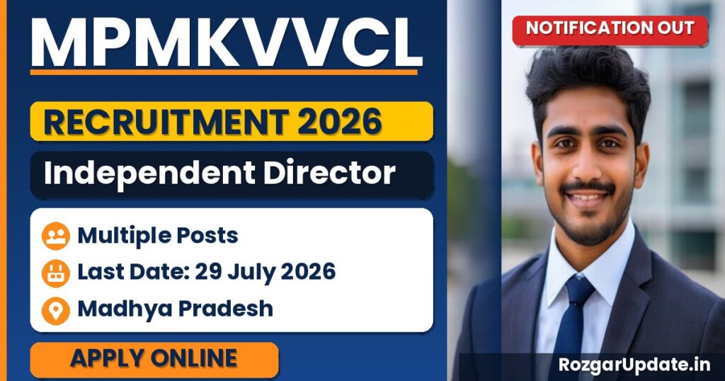 MPMKVVCL Independent Director Recruitment 2026 - banner image