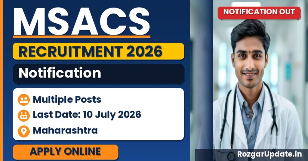 MSACS Recruitment 2026 - banner image