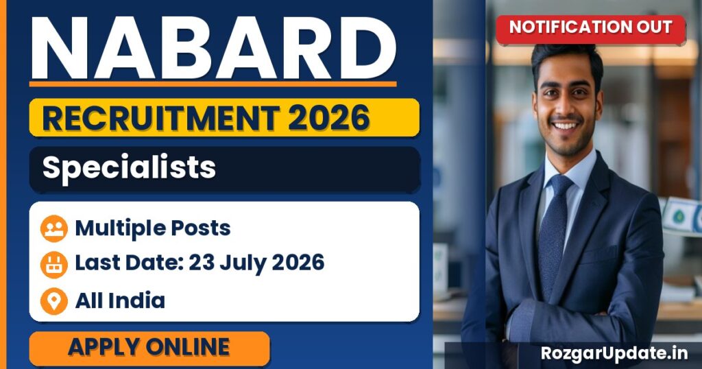 NABARD Specialists Recruitment 2026 - banner image