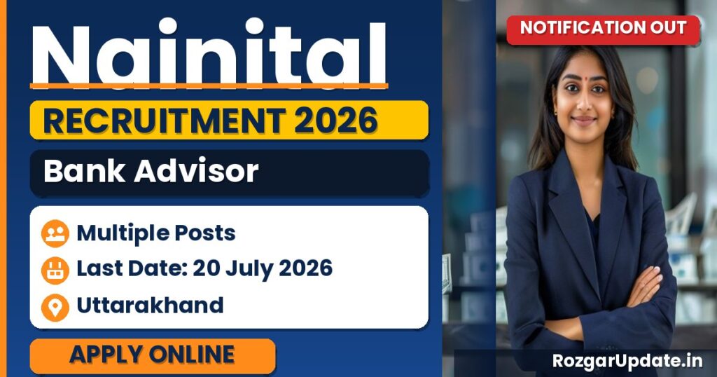 Nainital Bank Advisor Recruitment 2026 - banner image
