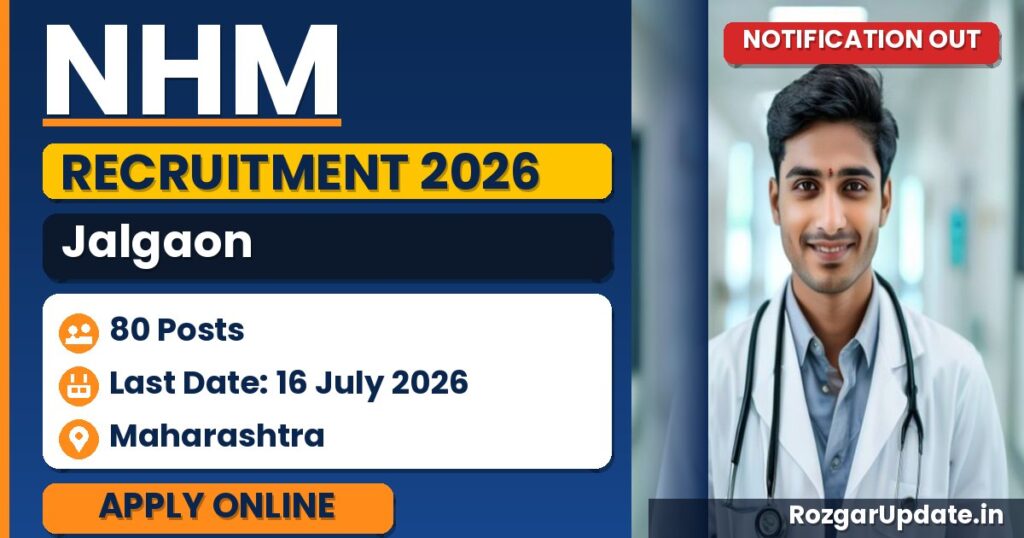 NHM Jalgaon Recruitment 2026 - banner image