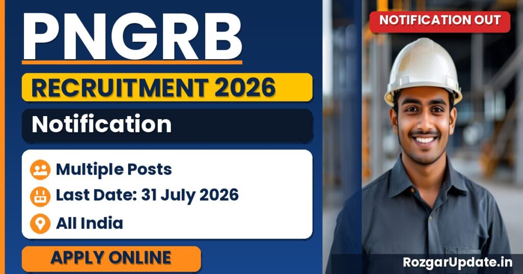 PNGRB Recruitment 2026 - banner image