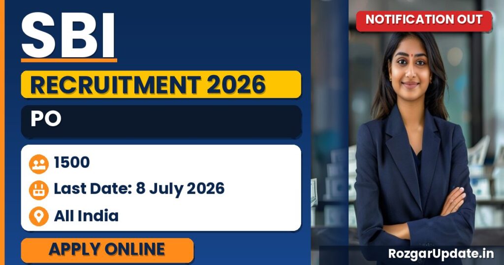 SBI PO 2026 Notification PDF Out - banner image