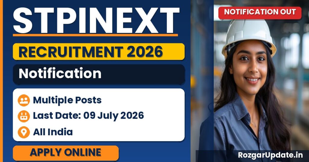 STPINEXT Recruitment 2026 - banner image