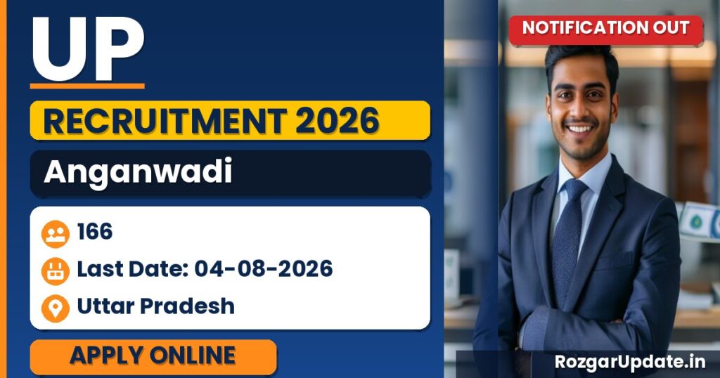 UP Anganwadi Recruitment 2026: Apply for 166 Posts in Barabanki - banner image