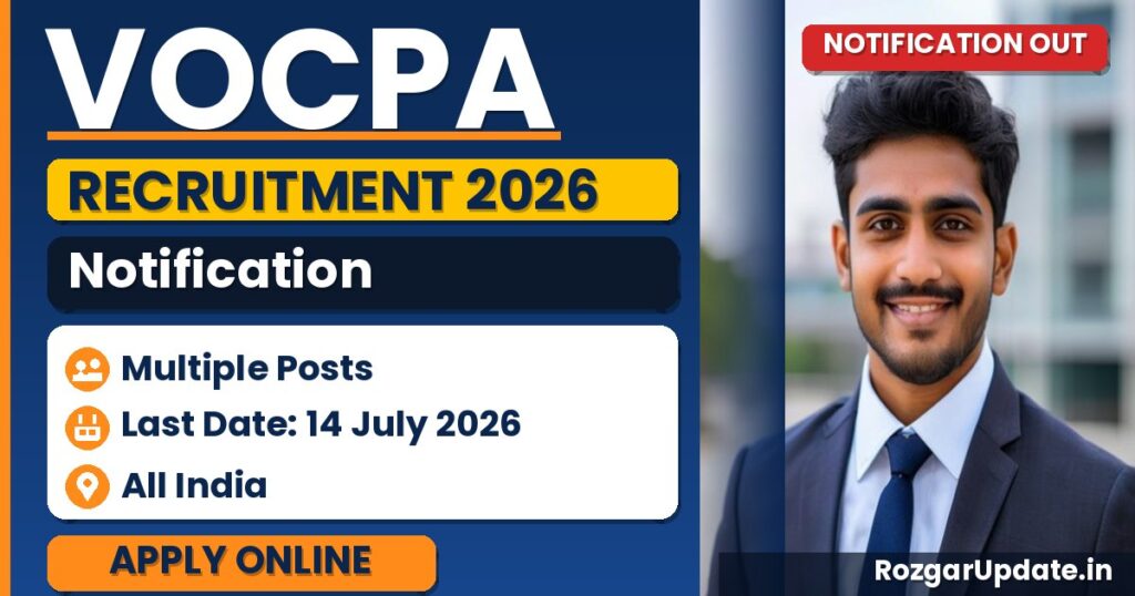 VOCPA Recruitment 2026 - banner image