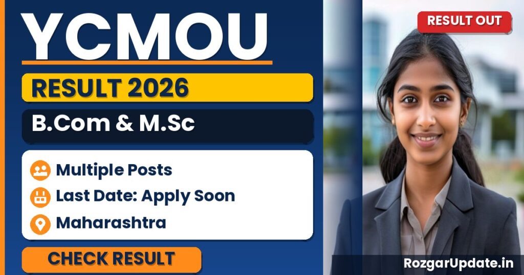 YCMOU B.Com & M.Sc Result 2026: Check Your Scores Now - banner image